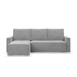 Ecksofa NOTO, Farbe - HELLGRAU - Poso 055