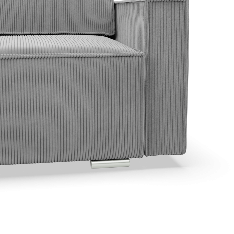 NOTO Corner Sofa, Color - LIGHT GRAY - Poso 055