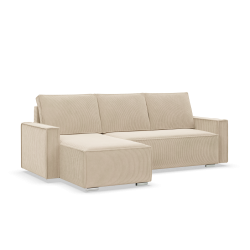 Ecksofa NOTO, Farbe - BEIGE - Poso 100