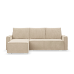 NOTO Corner Sofa, Color - BEIGE - Poso 100