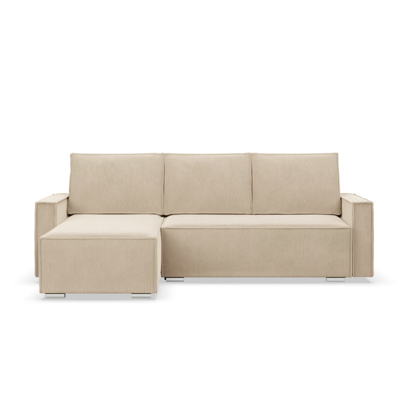 Ecksofa NOTO, Farbe - BEIGE - Poso 100