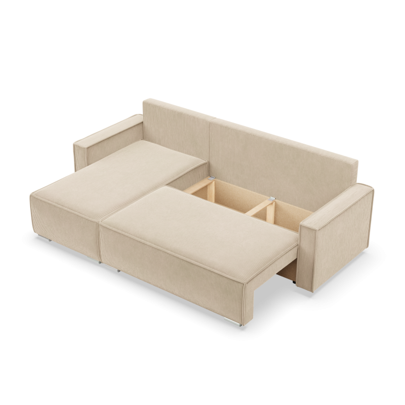 Ecksofa NOTO, Farbe - BEIGE - Poso 100