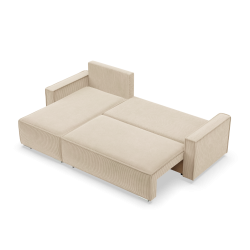 Ecksofa NOTO, Farbe - BEIGE - Poso 100