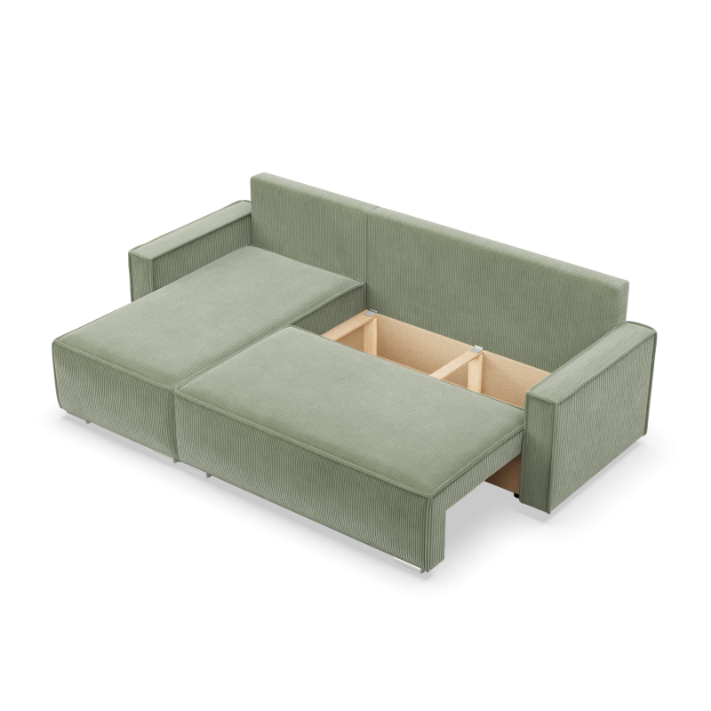 NOTO Corner Sofa, Color - OLIVE - Poso 047