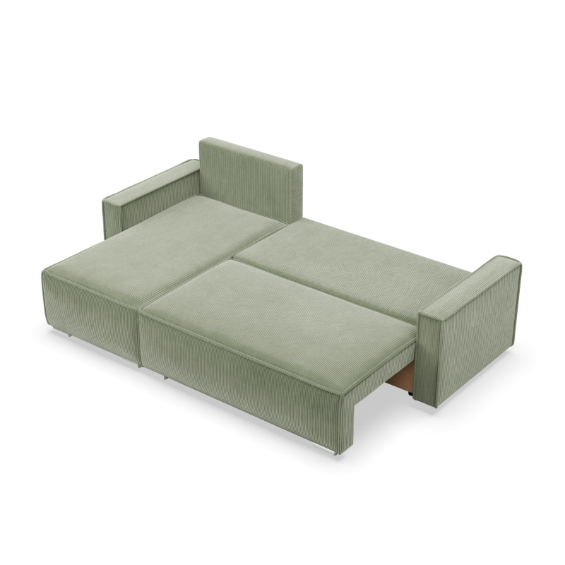 NOTO Corner Sofa, Color - OLIVE - Poso 047