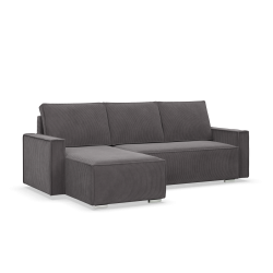 Corner Sofa NOTO, Color - DARK GRAY - Poso 022