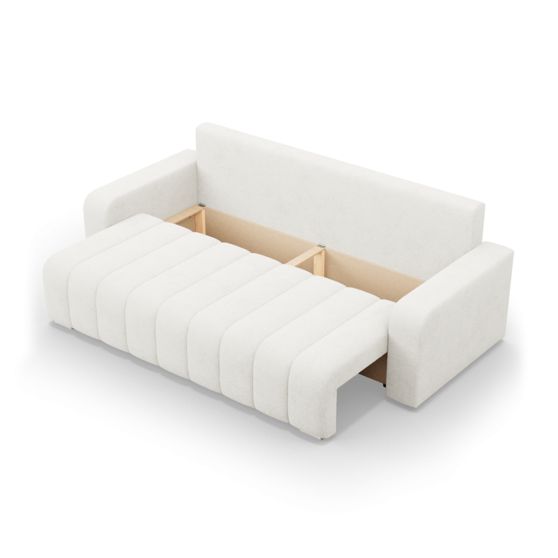 Sofa ABRIELLE, Farbe - CREME