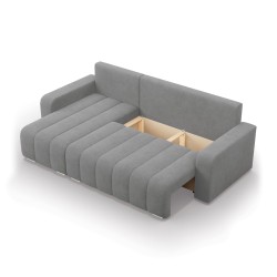 Corner sofa ABRIELLE, Color - GRAY
