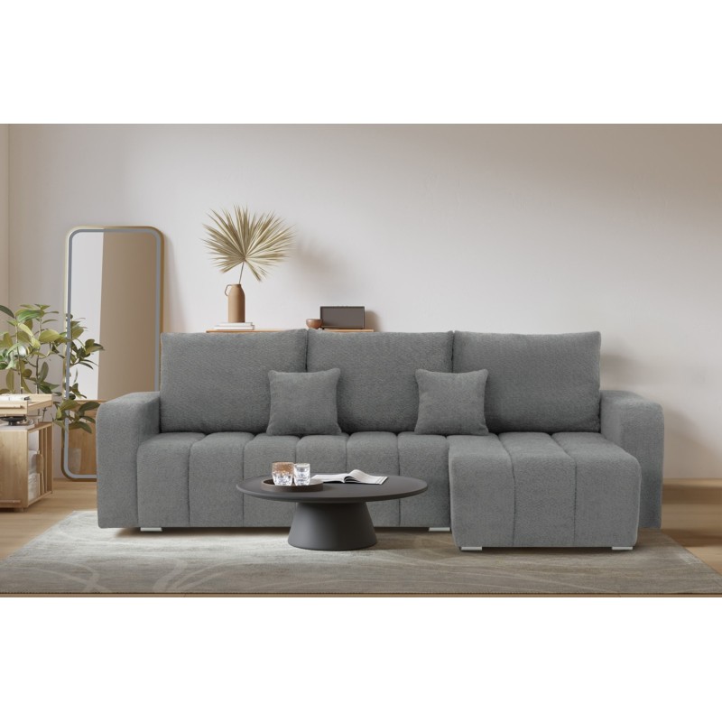 Corner sofa ABRIELLE, Color - GRAY