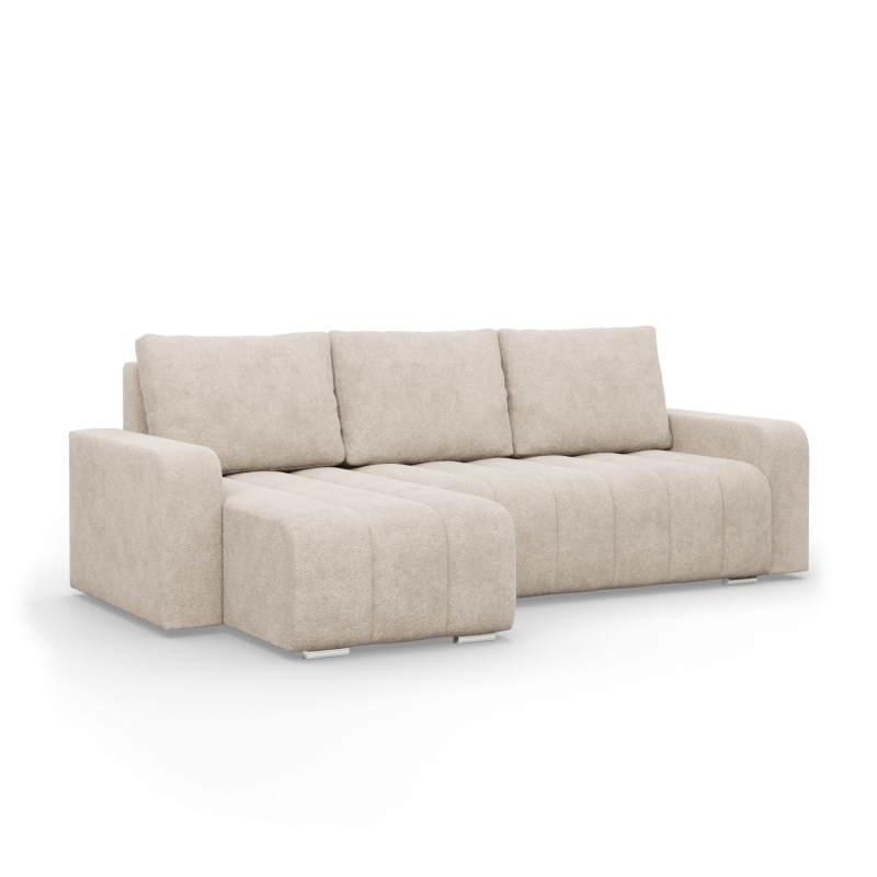 Ecksofa ABRIELLE, Farbe - BEIGE