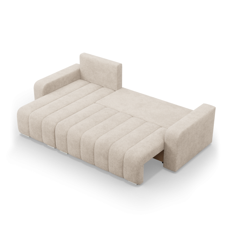 Ecksofa ABRIELLE, Farbe - BEIGE