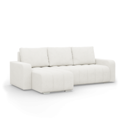 ABRIELLE Corner Sofa, Color - CREAM