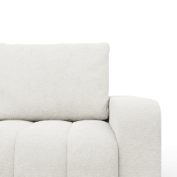 ABRIELLE Ecksofa, Farbe - CREME