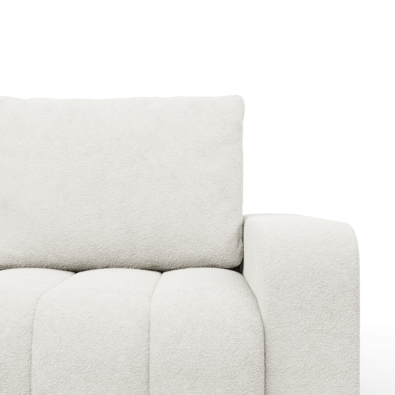 ABRIELLE Corner Sofa, Color - CREAM