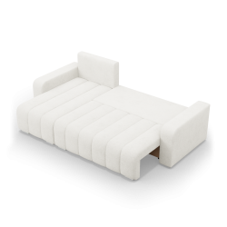 ABRIELLE Ecksofa, Farbe - CREME