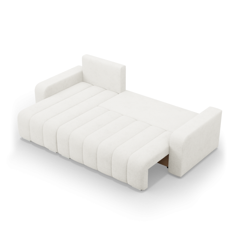 ABRIELLE Ecksofa, Farbe - CREME