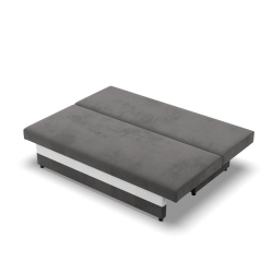 Sofa NOLA, Füllung - Schaumstoff, Farbe - GRAU + WEISS