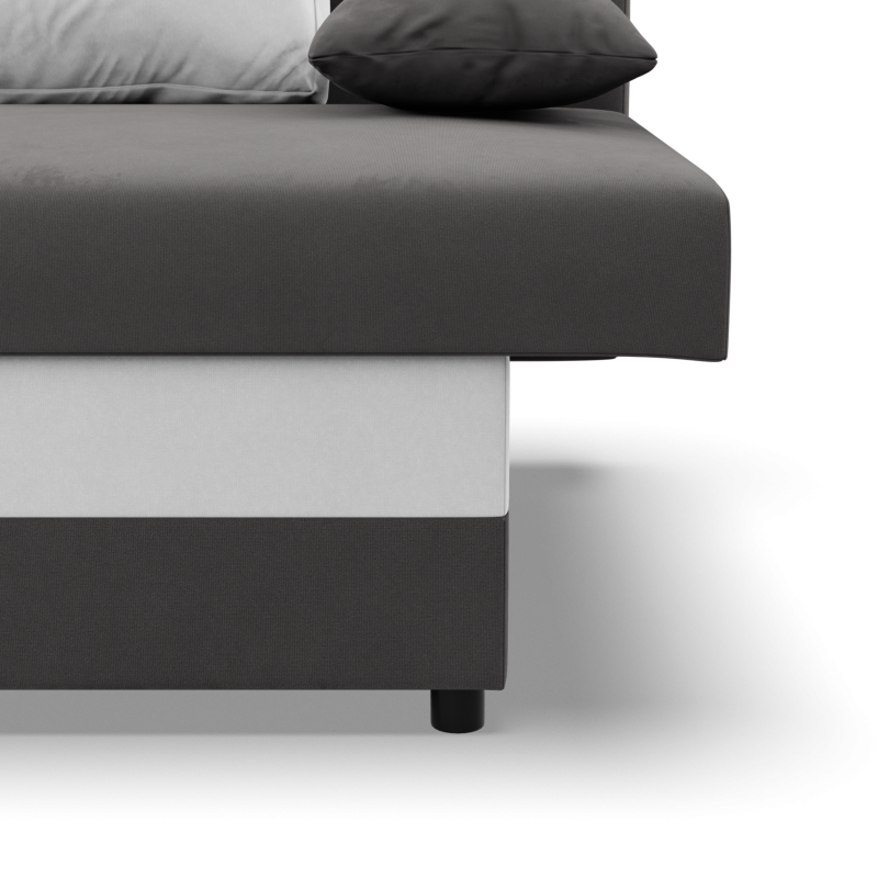 NOLA Sofa, Filling - Foam, Color - GRAY + WHITE