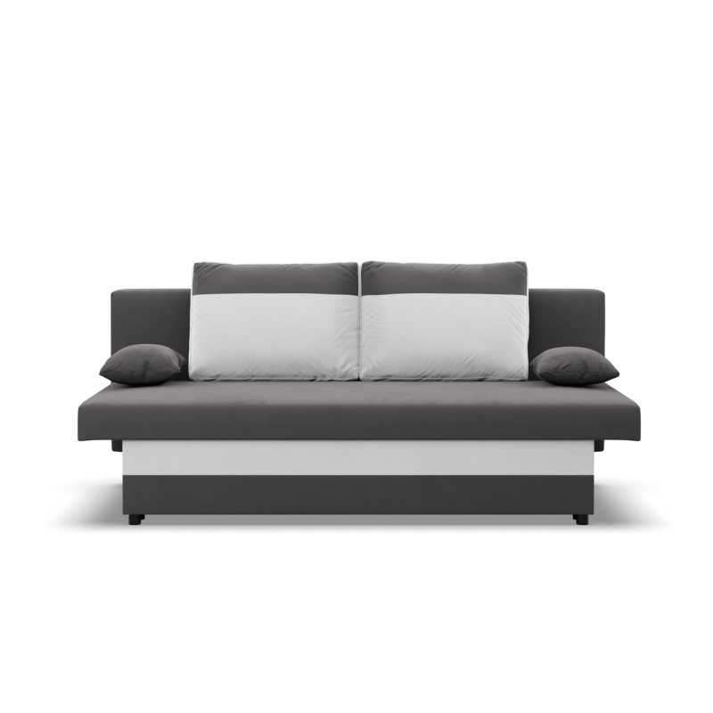 NOLA Sofa, Filling - Foam, Color - GRAY + WHITE