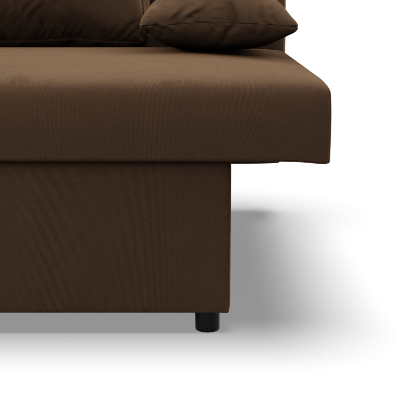 NOLA Sofa, Filling - Foam, Color - BROWN
