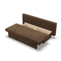 NOLA Sofa, Filling - Foam, Color - BROWN