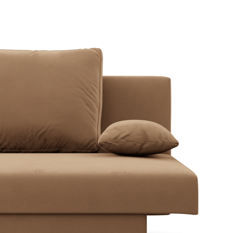 NOLA Sofa, Filling - Foam, Color - CAPPUCCINO