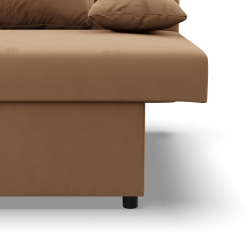 Sofa NOLA, Füllung - Schaumstoff, Farbe - CAPPUCCINO