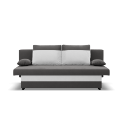 NOLA Sofa, Filling - Spring, Color - GRAY + WHITE