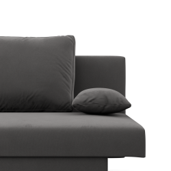 Sofa NOLA, Füllung - Federkern, Farbe - GRAU