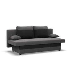 NOLA Sofa, Filling - Spring, Color - GRAY + BLACK