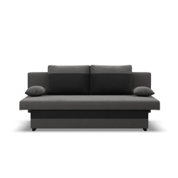 NOLA Sofa, Filling - Spring, Color - GRAY + BLACK