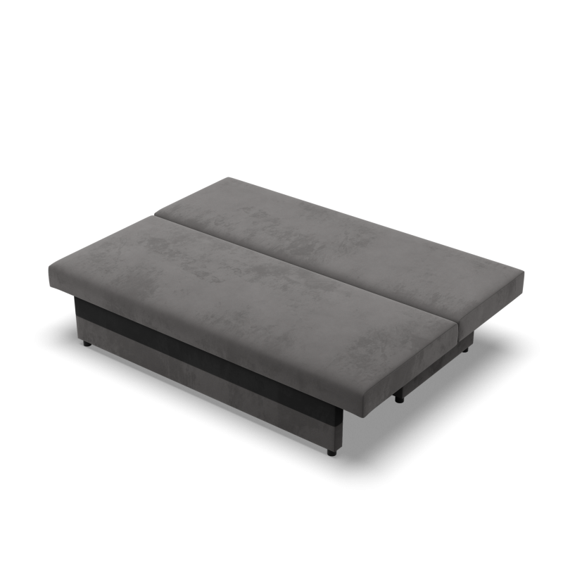 NOLA Sofa, Filling - Spring, Color - GRAY + BLACK