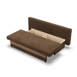 NOLA Sofa, Filling - Spring, Color - BROWN + CAPPUCCINO