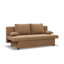 NOLA Sofa, Filling - Spring, Color - CAPPUCCINO