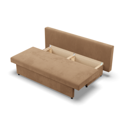 NOLA Sofa, Filling - Spring, Color - CAPPUCCINO