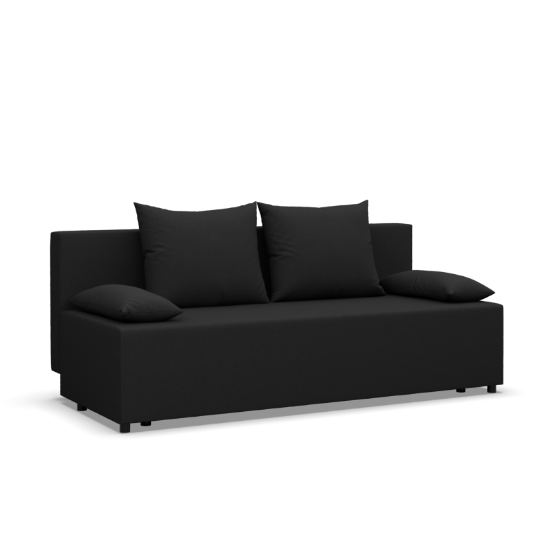 FERMO Lux Sofa, Color - BLACK