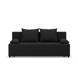 FERMO Lux Sofa, Farbe - SCHWARZ