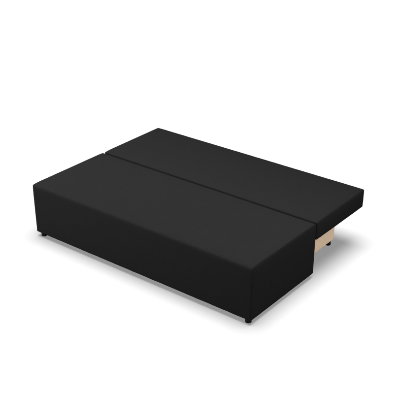 FERMO Lux Sofa, Color - BLACK