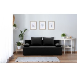FERMO Lux Sofa, Color - BLACK