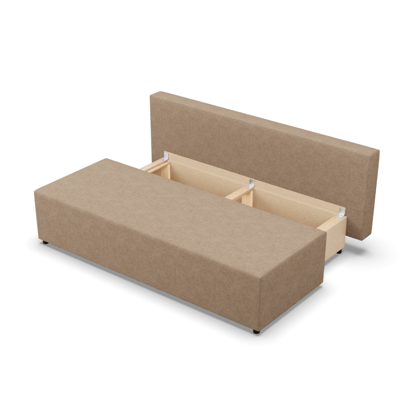 FERMO Lux Sofa, Color - CAPPUCCINO