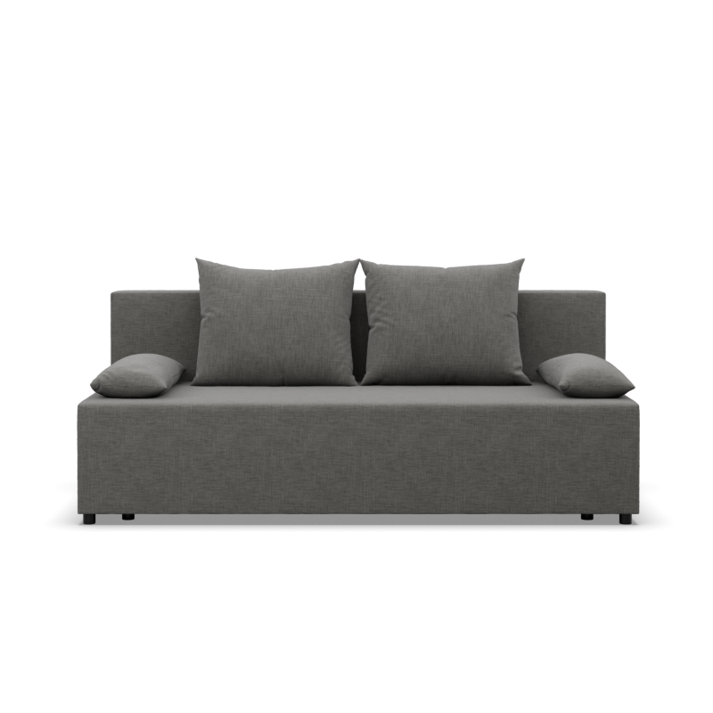 Sofa FERMO Lux, Farbe - DUNKELGRAU