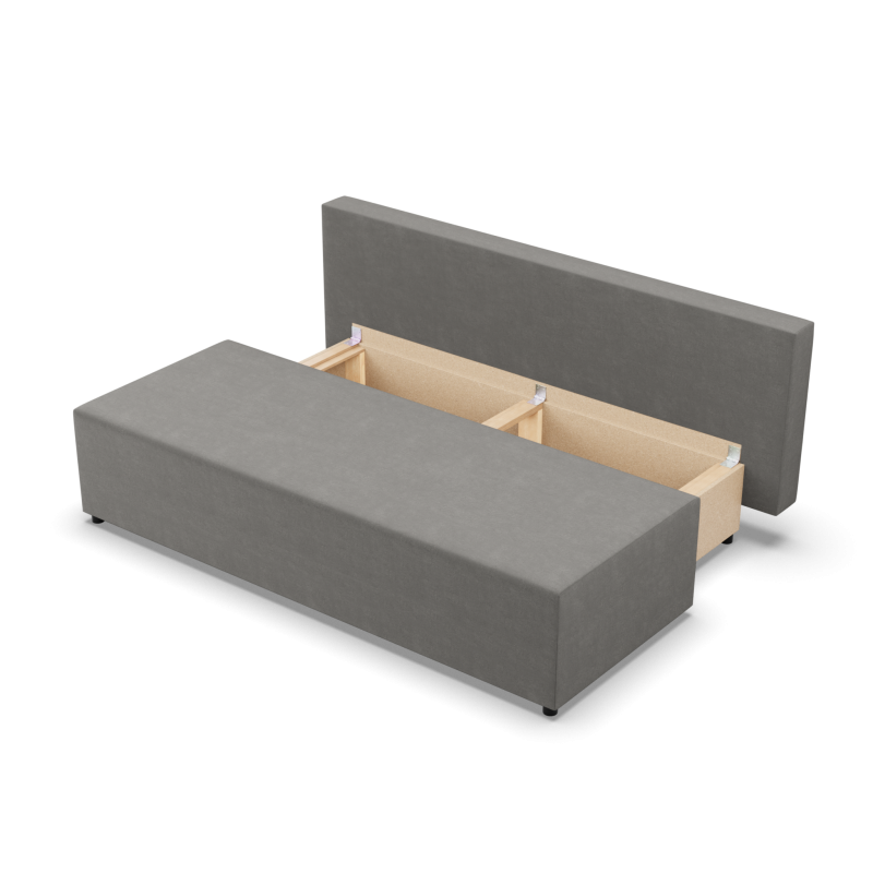 FERMO Kronos Sofa, Color - LIGHT GRAY