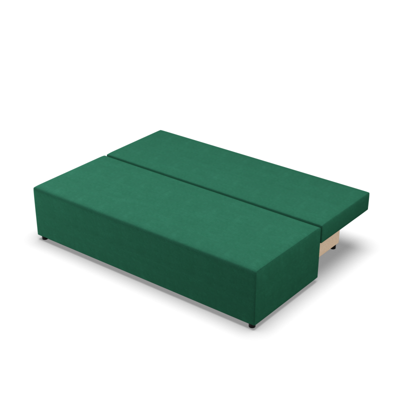 FERMO Kronos Sofa, Color - BOTTLE GREEN