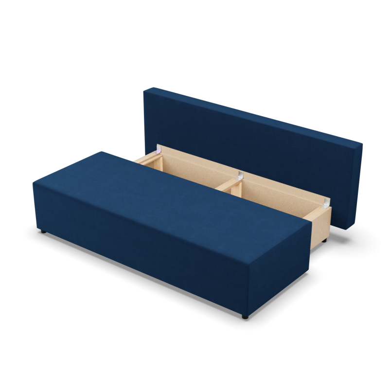 Sofa FERMO Kronos, Farbe - MARINEBLAU