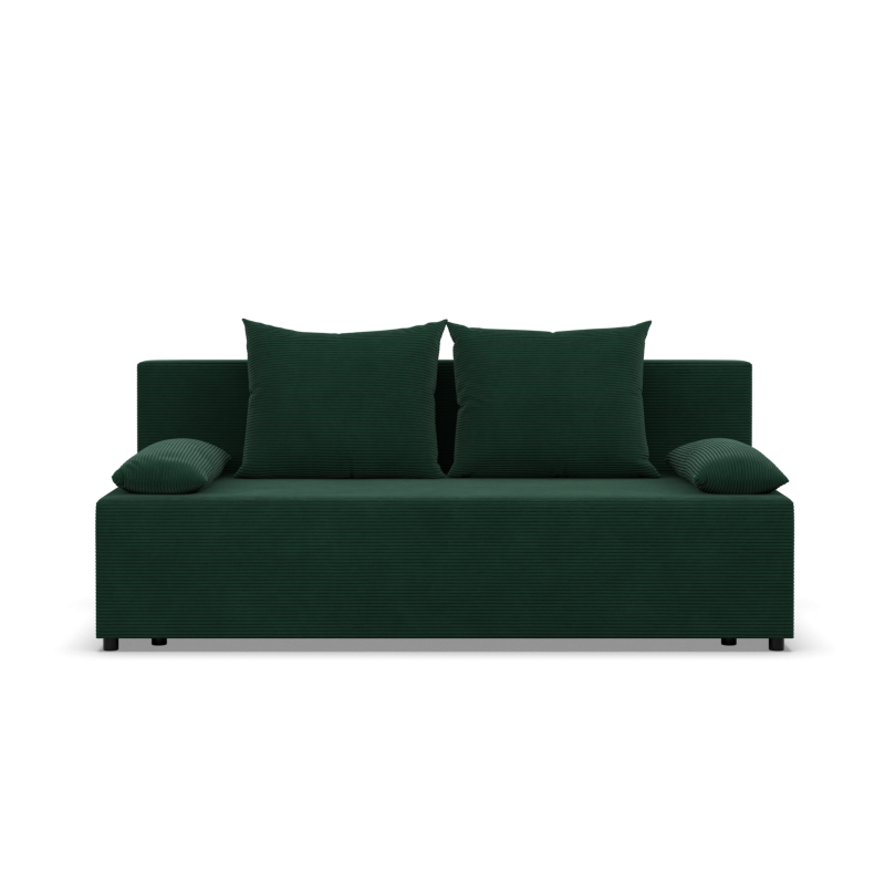 FERMO Poso Sofa, Color - BOTTLE GREEN