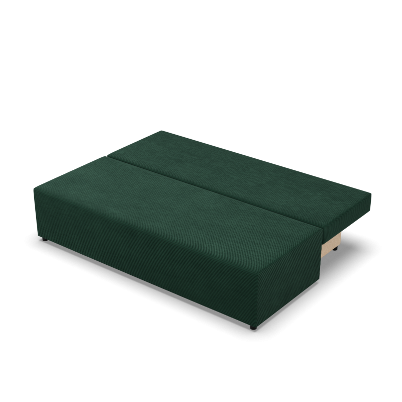 Sofa FERMO Poso, Farbe - FLASCHENGRÜN