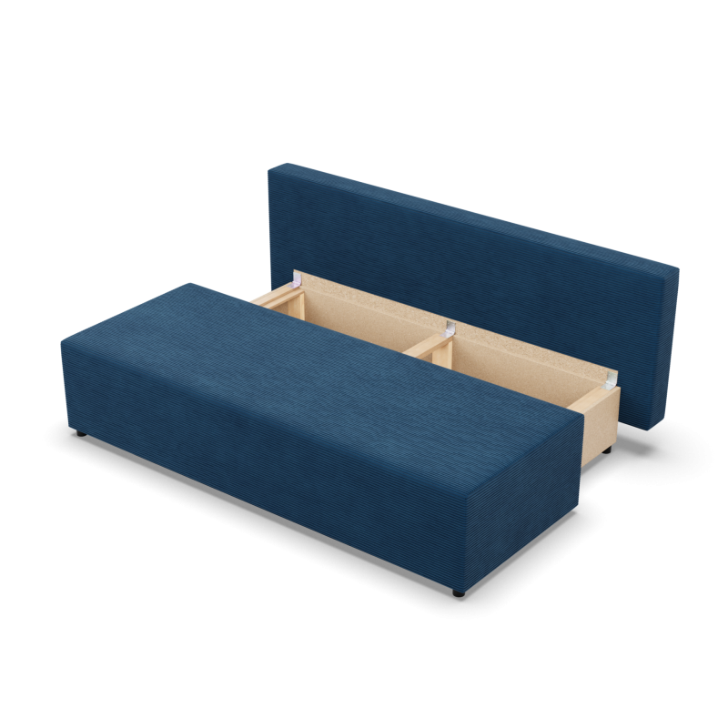 FERMO Poso Sofa, Color - NAVY BLUE