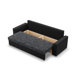 LUGO Sofa, Color - GRAY + BLACK