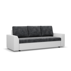 LUGO Sofa, Color - ASH + WHITE