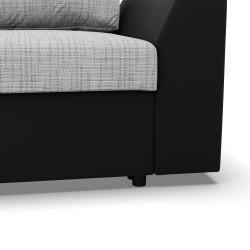 Sofa LUGO, Color - GRAY + BLACK